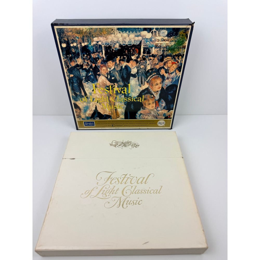 Readers Digest Festival of Light Classical Music 12 LP Box Set RCA Monophonic